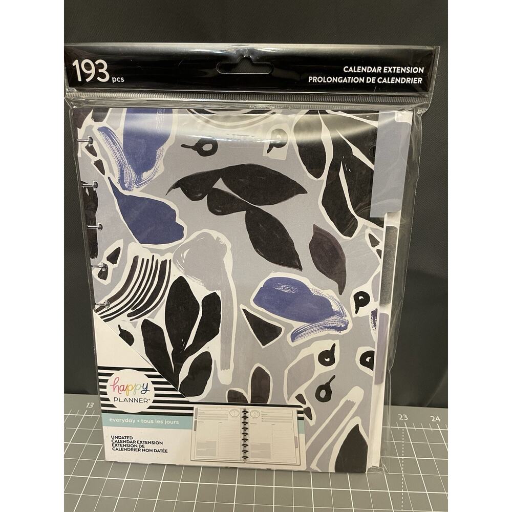 Happy Planner Classic 6 Month Everyday Extension Daily Layout Undated 193 pc